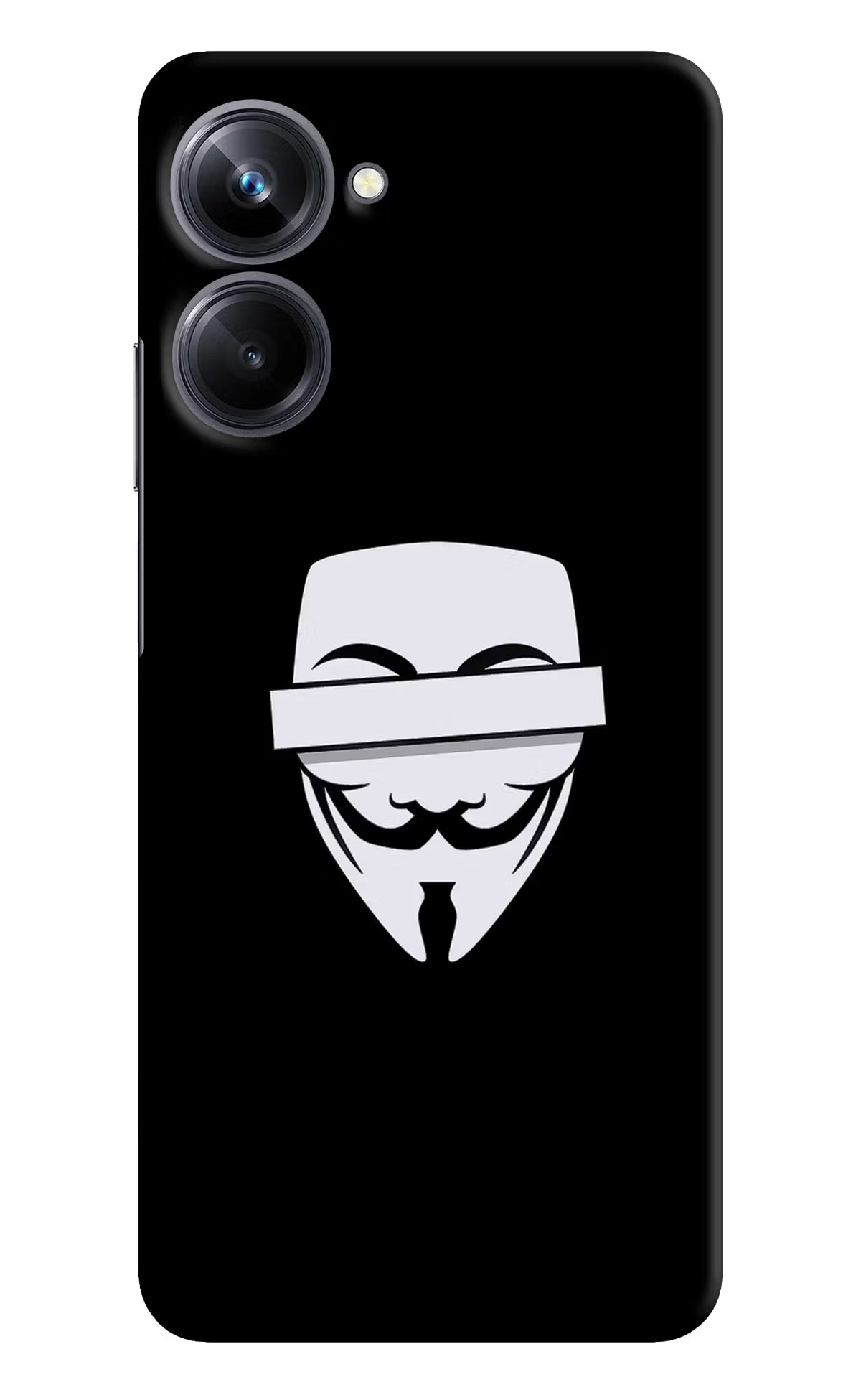 Anonymous Face Realme 10 Pro 5G Hard Case Back Cover by Casekaro