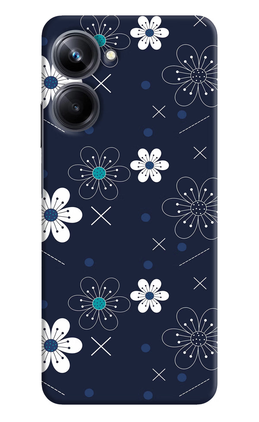 Flowers Realme 10 Pro 5G Back Cover, Hard case