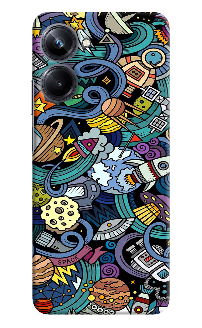 Space Abstract Realme 10 Pro 5G Hard Case Back Cover by Casekaro
