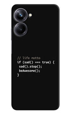 Life Motto Code Realme 10 Pro 5G Hard Case Back Cover by Casekaro