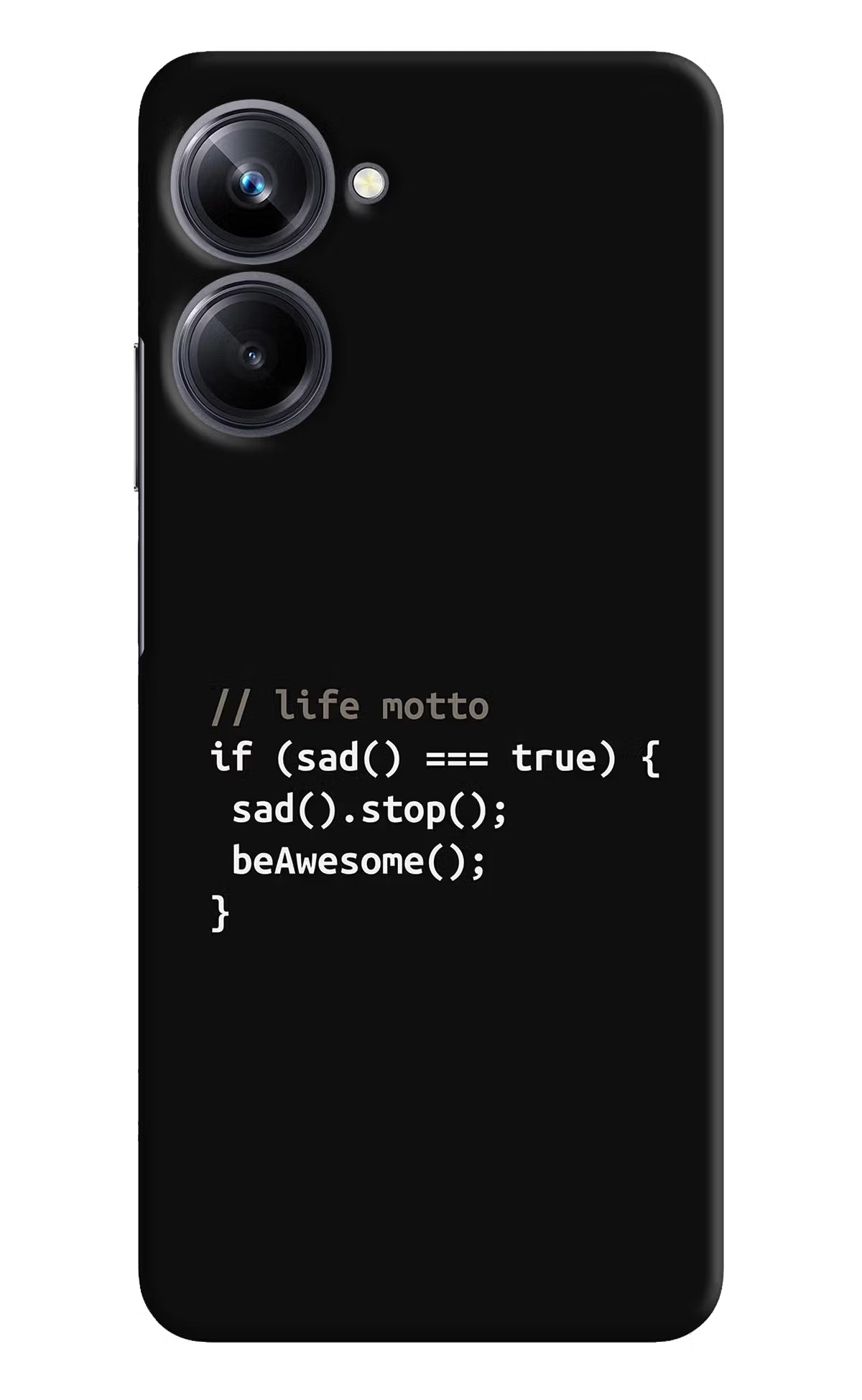 Life Motto Code Realme 10 Pro 5G Hard Case Back Cover by Casekaro