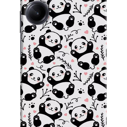 Cute Panda Realme 10 Pro 5G Hard Case Back Cover by Casekaro