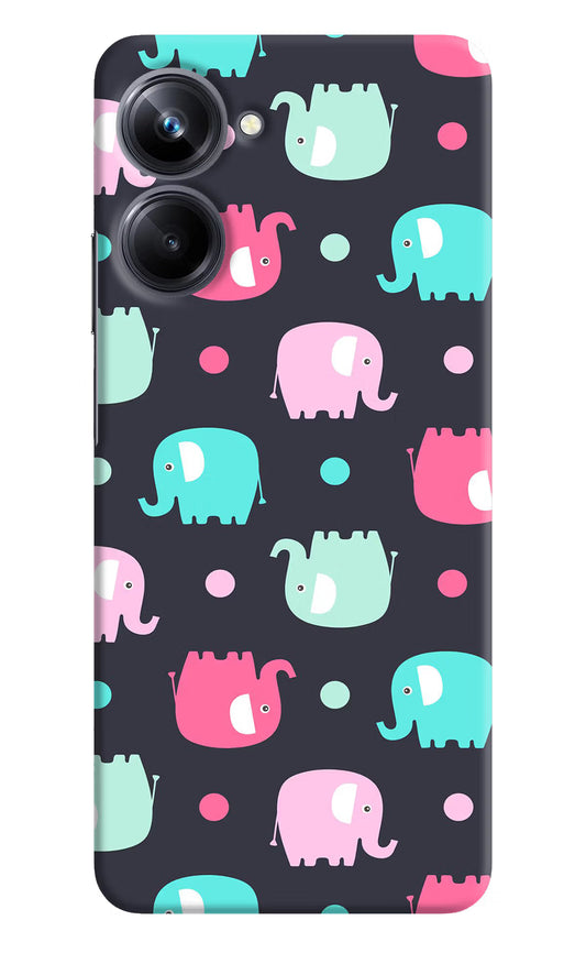 Elephants Realme 10 Pro 5G Hard Case Back Cover by Casekaro
