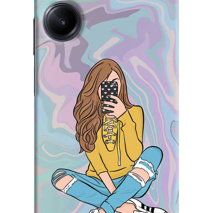 Selfie Girl Realme 10 Pro 5G Hard Case Back Cover by Casekaro