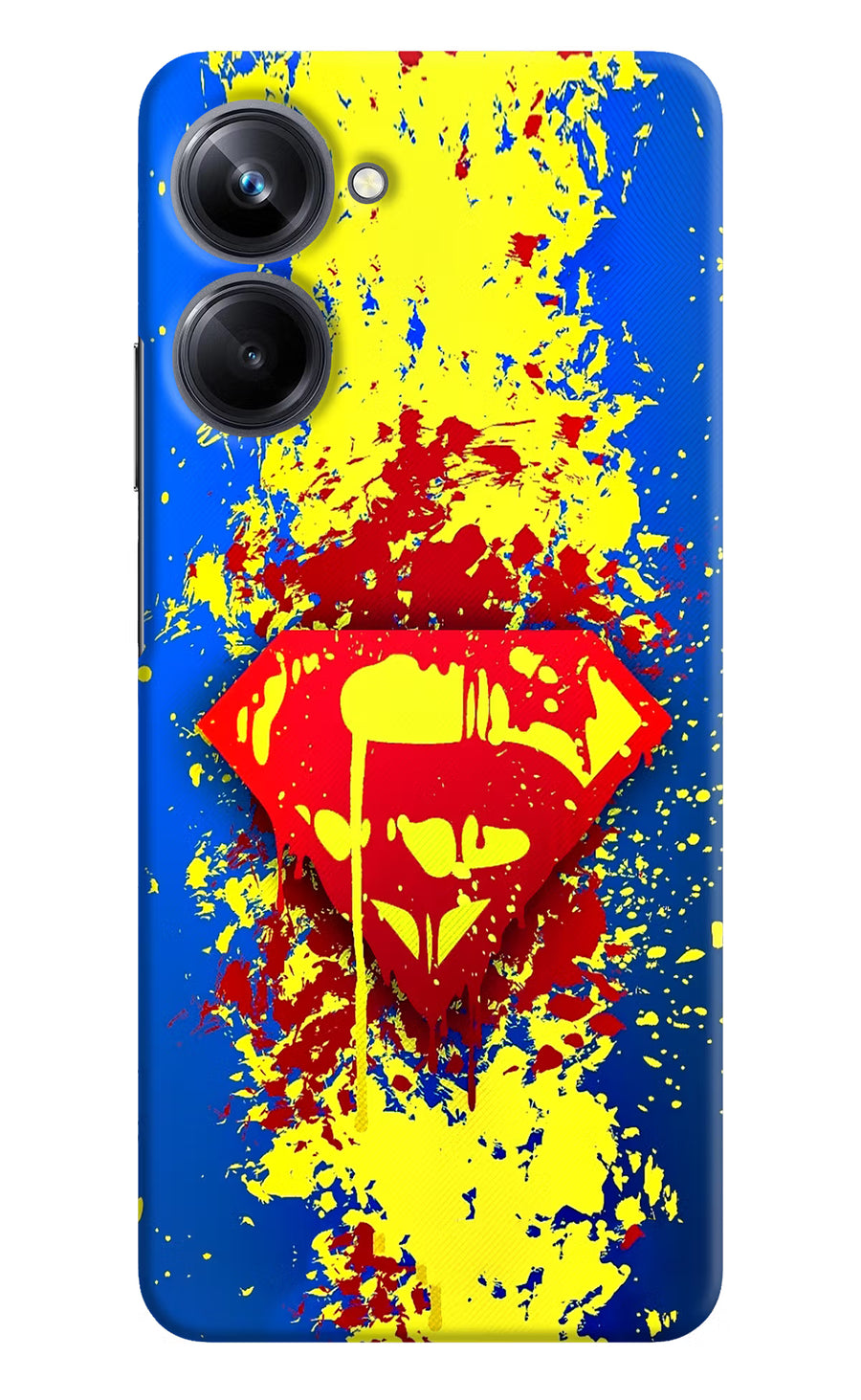 Superman logo Realme 10 Pro 5G Back Cover, Hard case