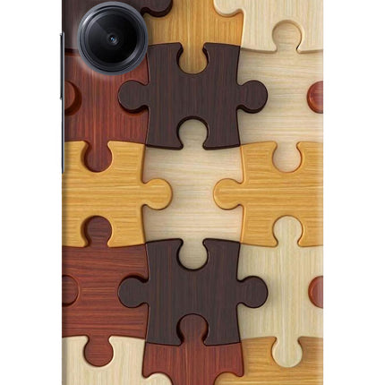 Wooden Puzzle Realme 10 Pro 5G Hard Case Back Cover by Casekaro
