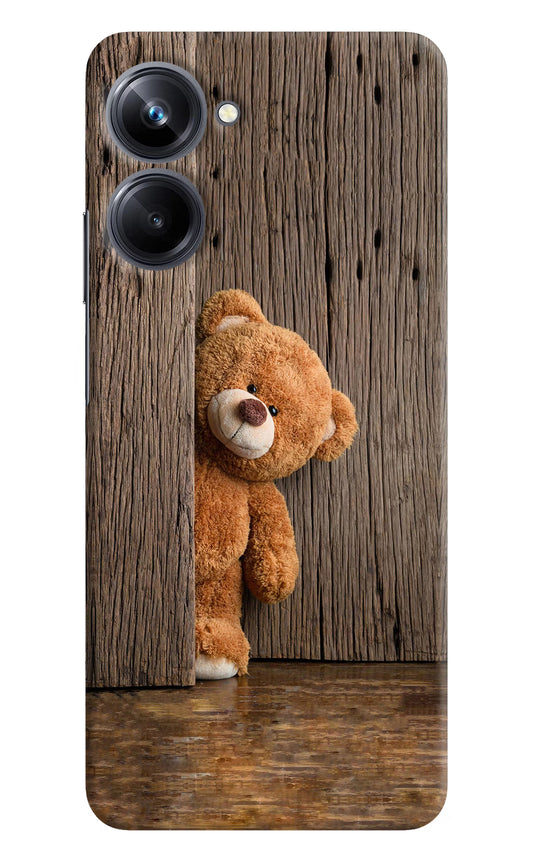 Teddy Wooden Realme 10 Pro 5G Hard Case Back Cover by Casekaro