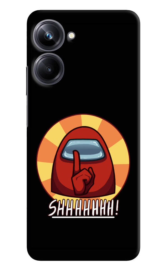 Among Us Shhh! Realme 10 Pro 5G Hard Case Back Cover by Casekaro