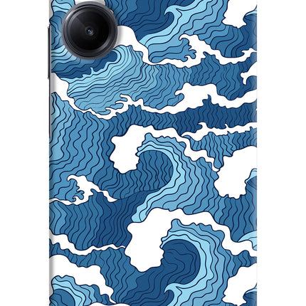 Blue Waves Realme 10 Pro 5G Hard Case Back Cover by Casekaro