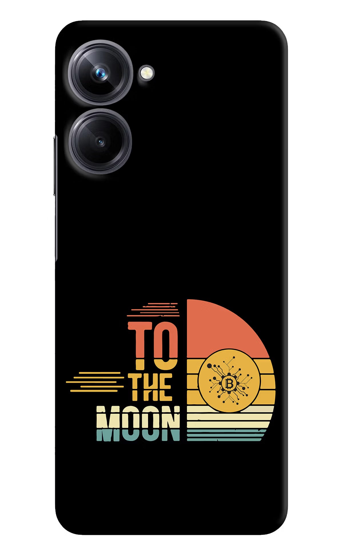 To the Moon Realme 10 Pro 5G Hard Case Back Cover by Casekaro