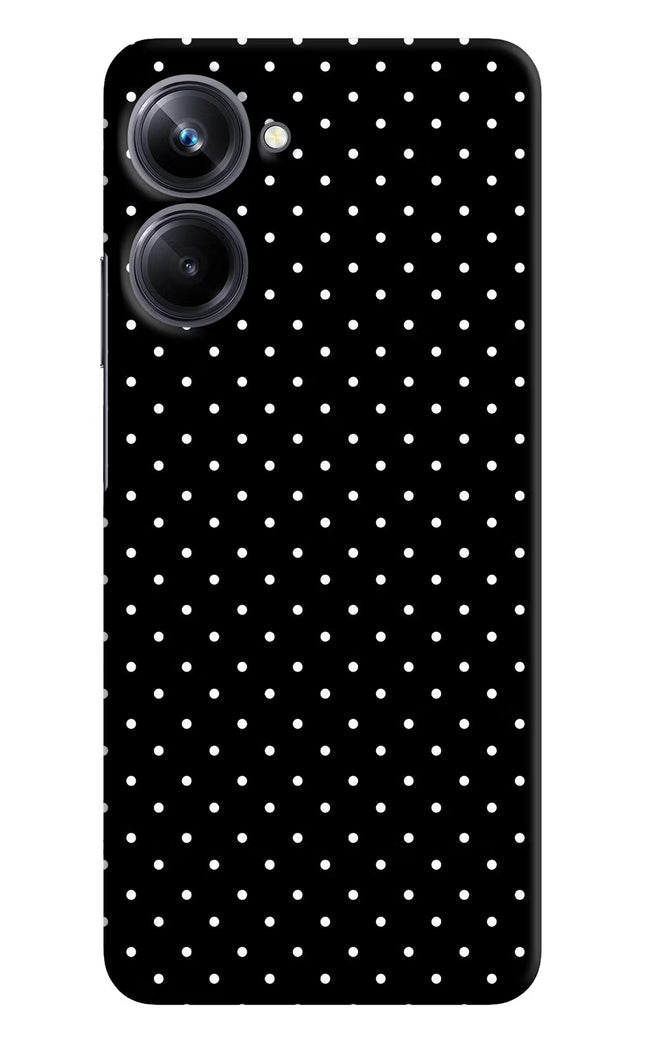 White Dots Realme 10 Pro 5G Hard Case Back Cover by Casekaro