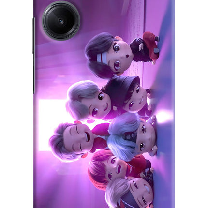 BTS Chibi Realme 10 Pro 5G Hard Case Back Cover by Casekaro