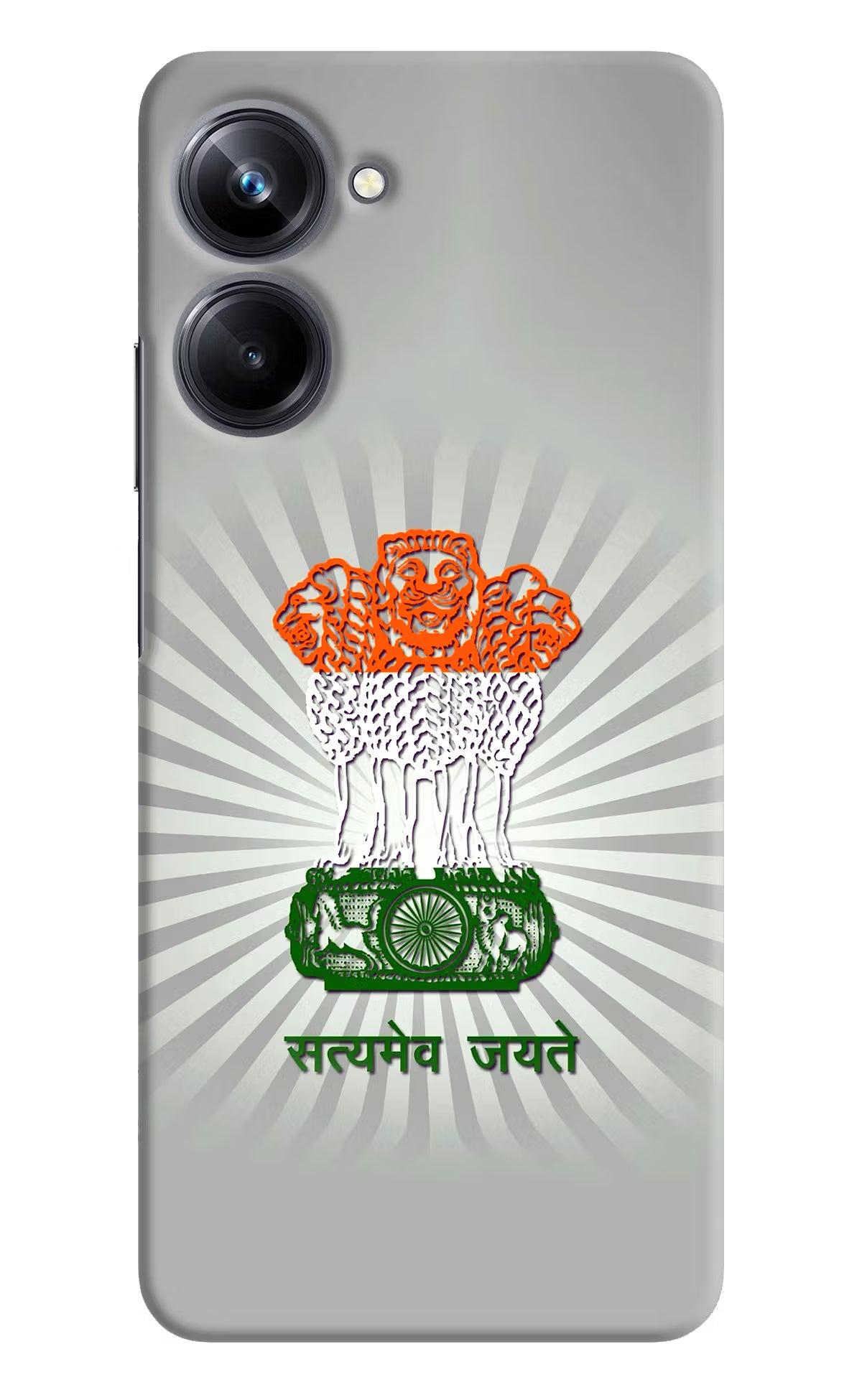 Satyamev Jayate Art Realme 10 Pro 5G Hard Case Back Cover by Casekaro