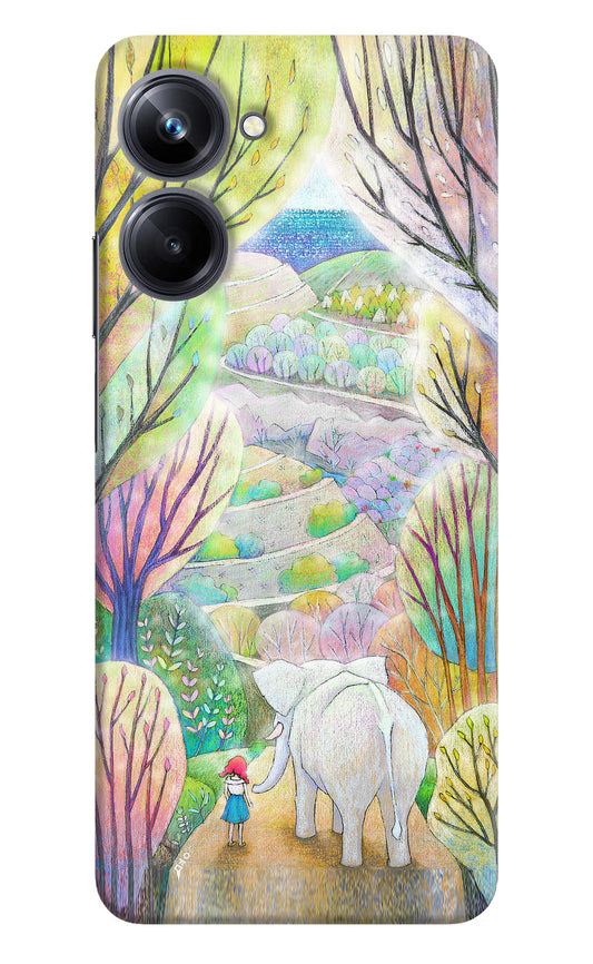 Nature Painting Realme 10 Pro 5G Hard Case Back Cover by Casekaro