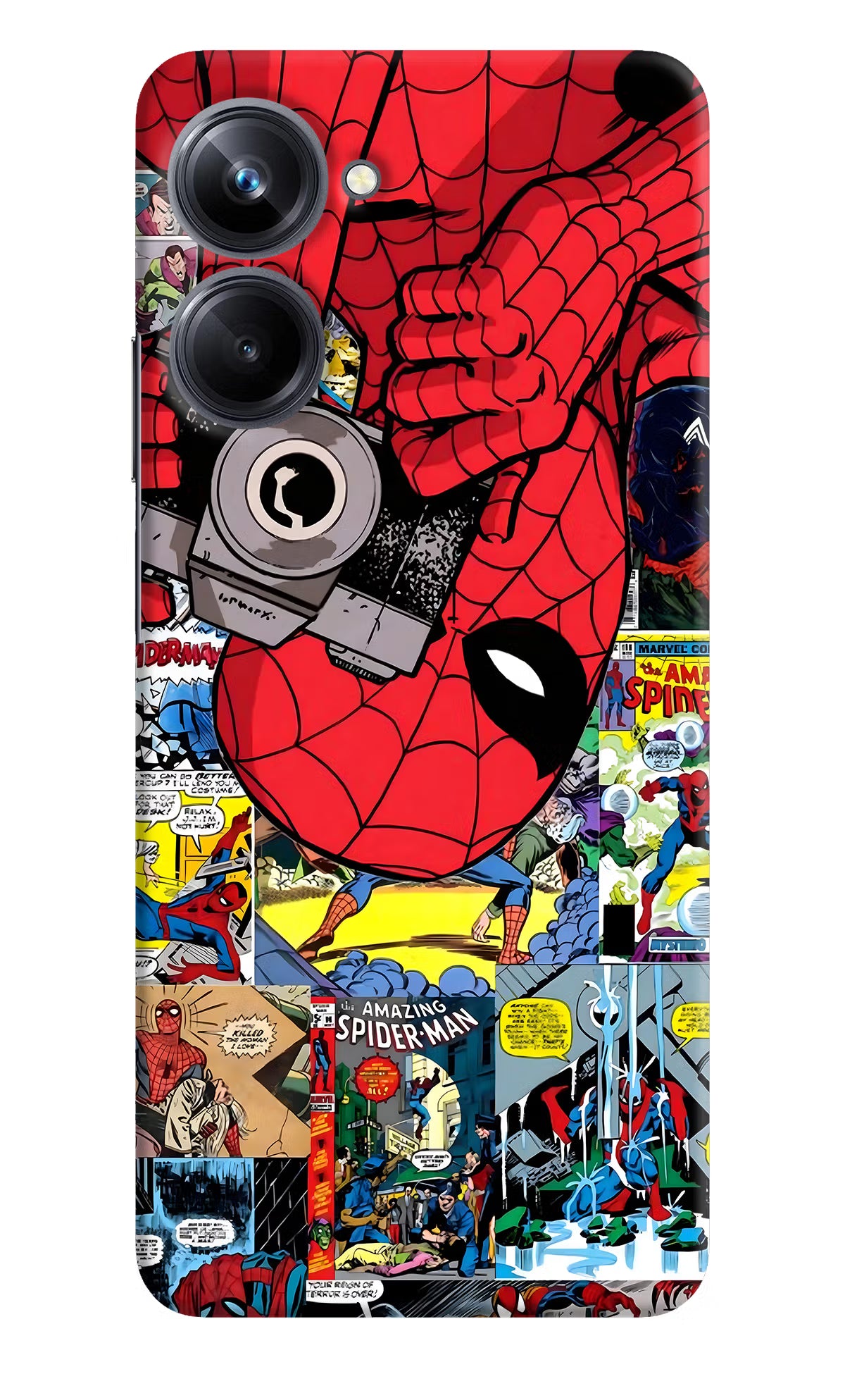 Spider Man Realme 10 Pro 5G Hard Case Back Cover by Casekaro