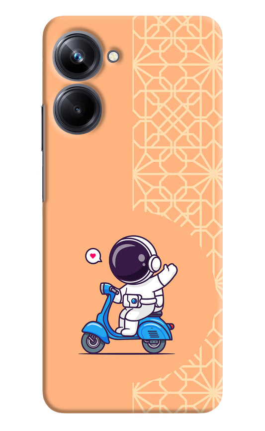 Cute Astronaut Riding Realme 10 Pro 5G Hard Case Back Cover by Casekaro