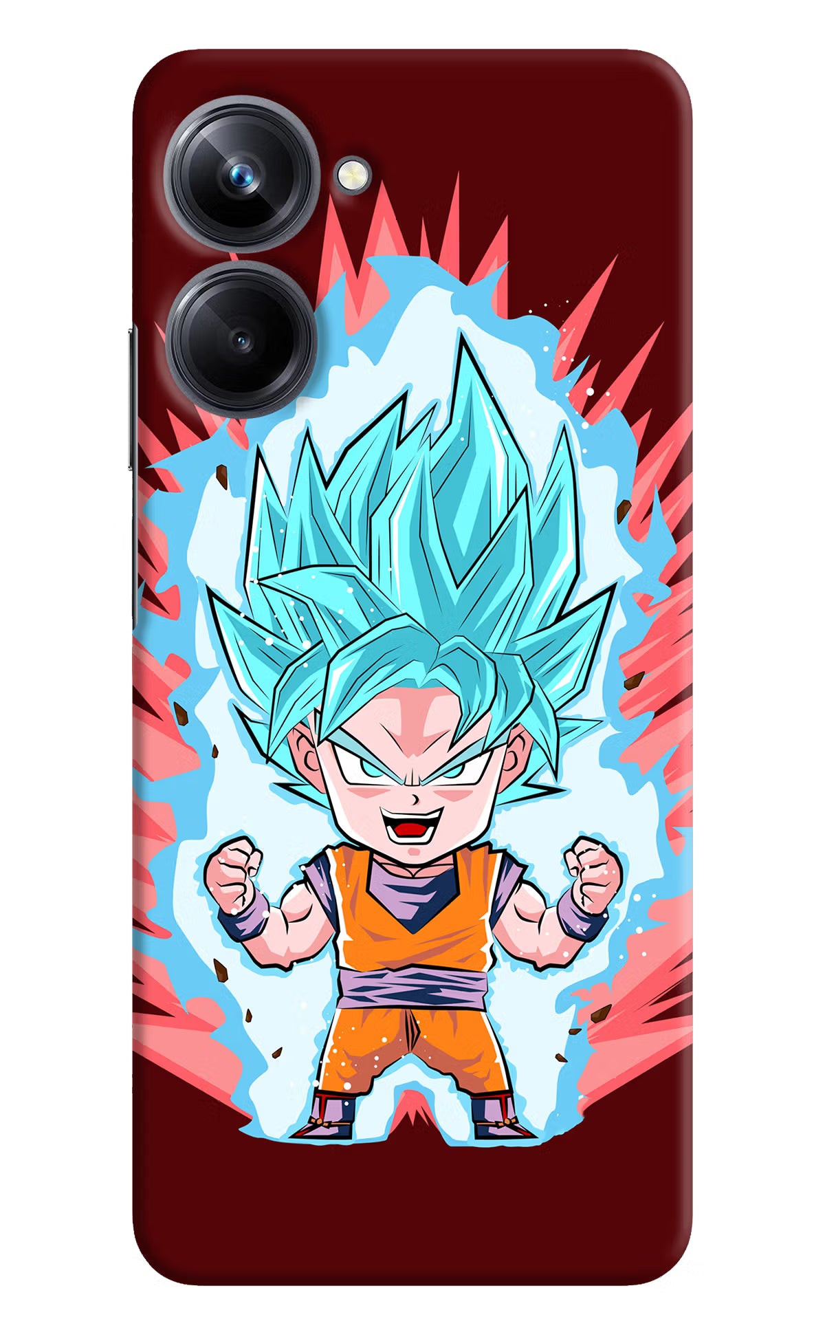 Goku Little Realme 10 Pro 5G Hard Case Back Cover by Casekaro