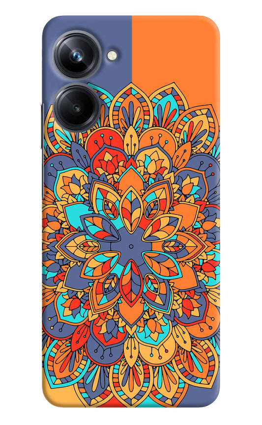 Color Mandala Realme 10 Pro 5G Hard Case Back Cover by Casekaro
