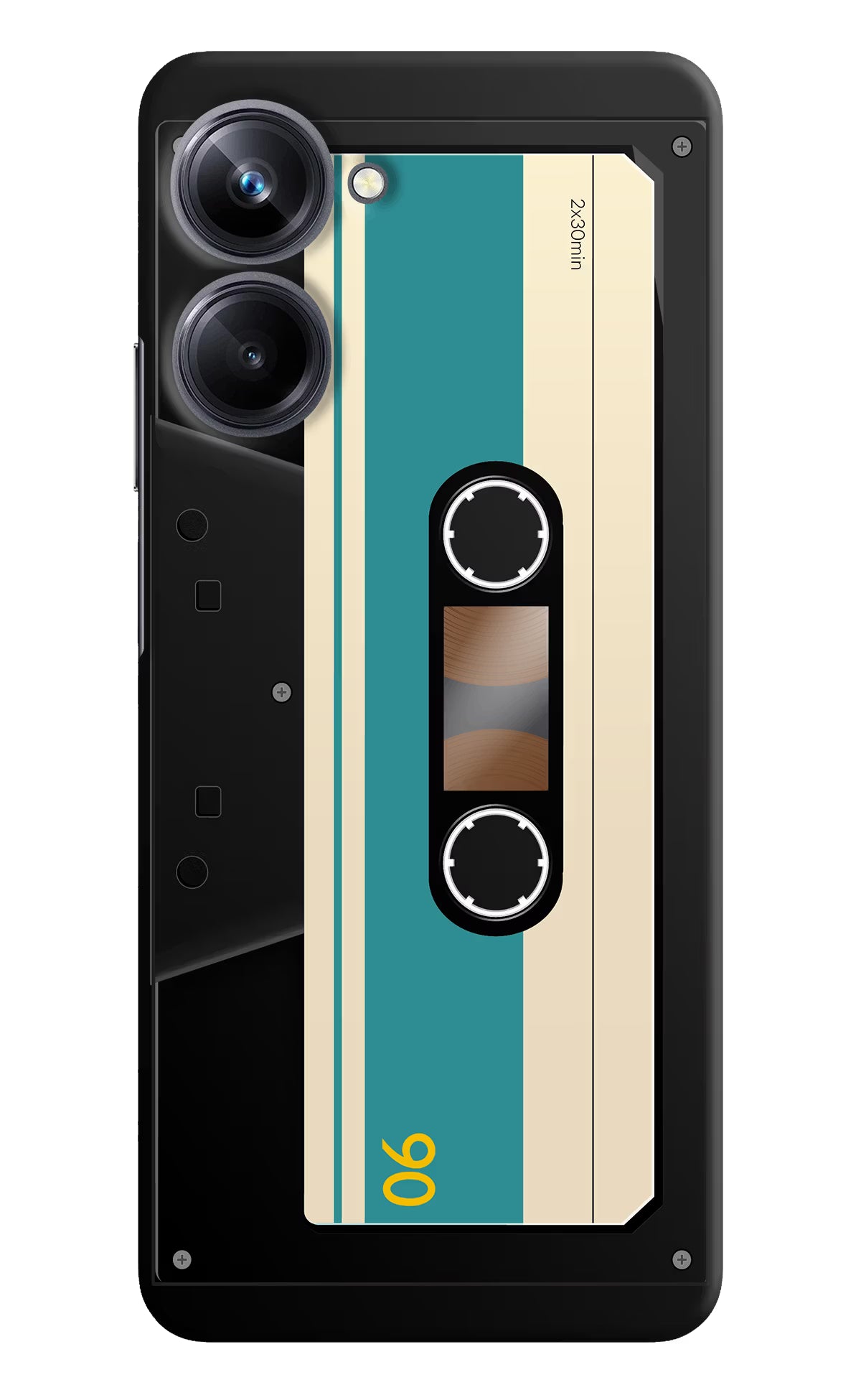 Cassette Realme 10 Pro 5G Hard Case Back Cover by Casekaro