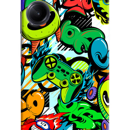 Game Doodle Realme 10 Pro 5G Hard Case Back Cover by Casekaro