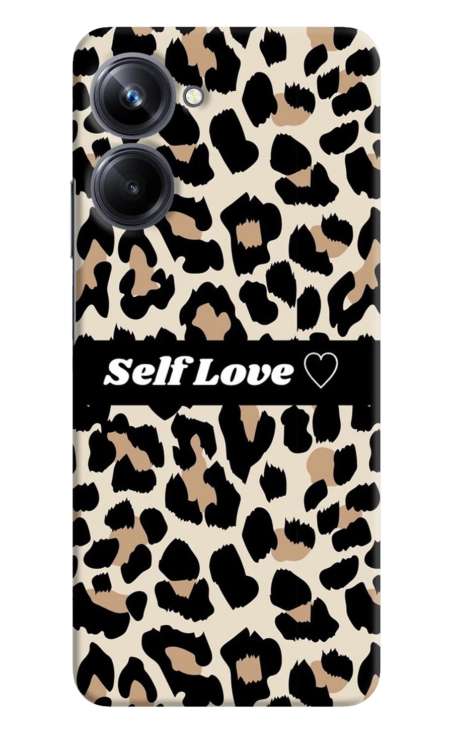 Leopard Print Self Love Realme 10 Pro 5G Back Cover, Hard case