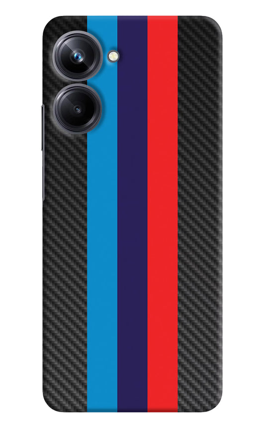 BMW Stripes Pattern Realme 10 Pro 5G Hard Case Back Cover by Casekaro