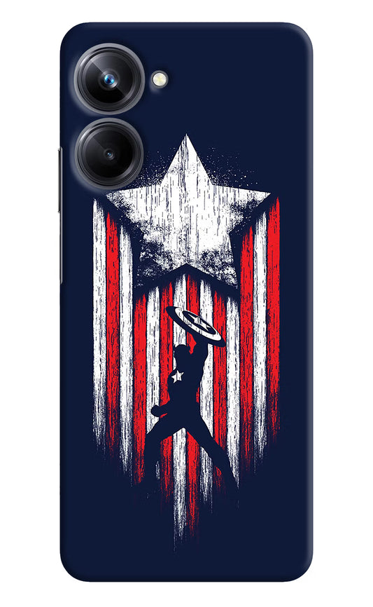 Captain America Marvel Art Realme 10 Pro 5G Hard Case Back Cover by Casekaro