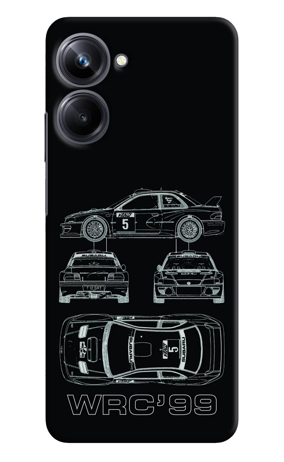 WRC'99 Realme 10 Pro 5G Hard Case Back Cover by Casekaro