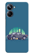 Retro Garage Vibe Realme 10 Pro 5G Hard Case Back Cover by Casekaro