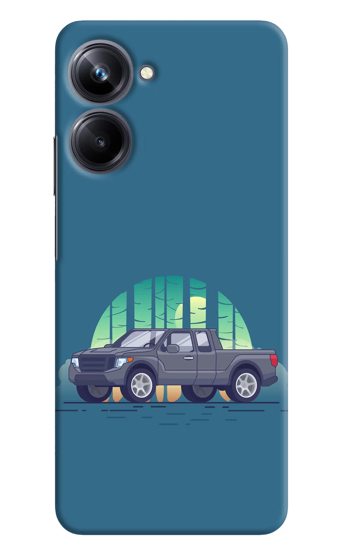 Retro Garage Vibe Realme 10 Pro 5G Hard Case Back Cover by Casekaro