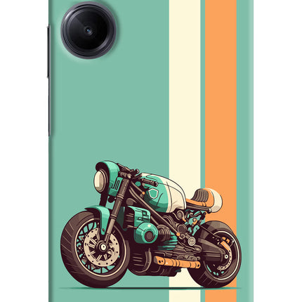 Striped Moto Drift Realme 10 Pro 5G Hard Case Back Cover by Casekaro