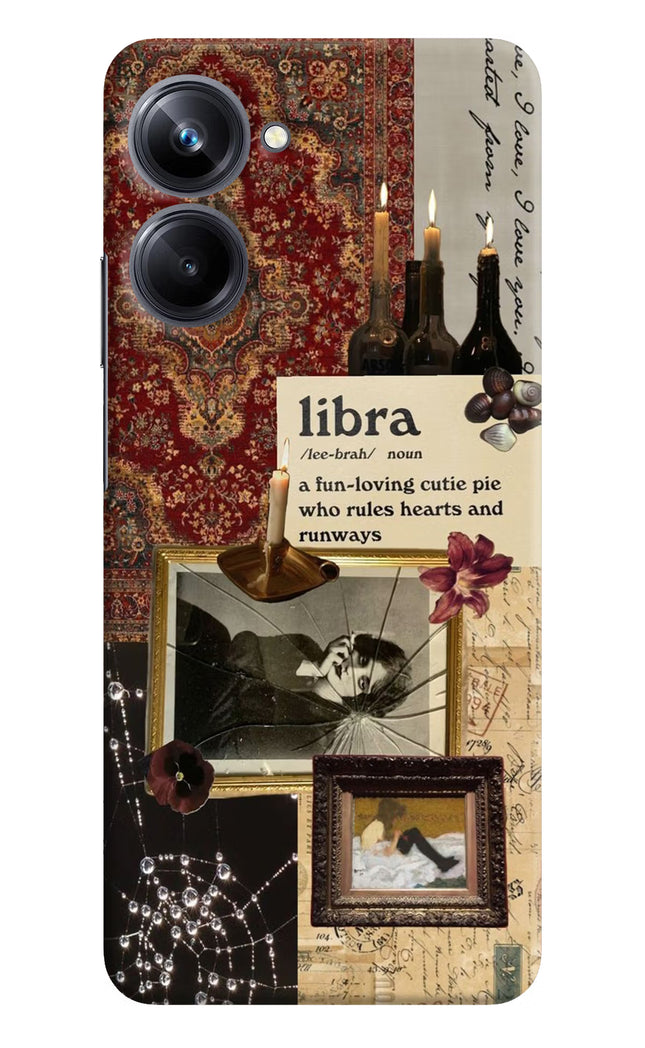 Libra Zodiac Realme 10 Pro 5G Hard Case Back Cover by Casekaro