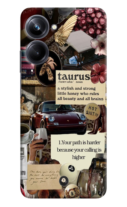 Taurus Zodiac Realme 10 Pro 5G Hard Case Back Cover by Casekaro