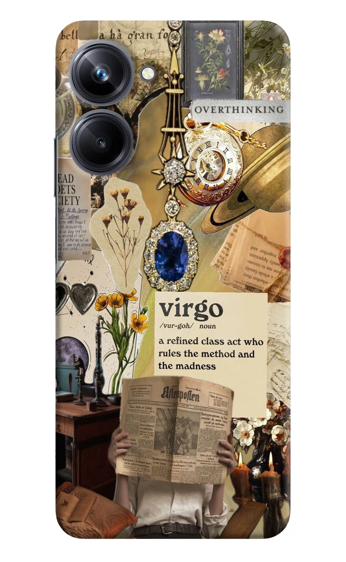 Virgo Zodiac Realme 10 Pro 5G Hard Case Back Cover by Casekaro