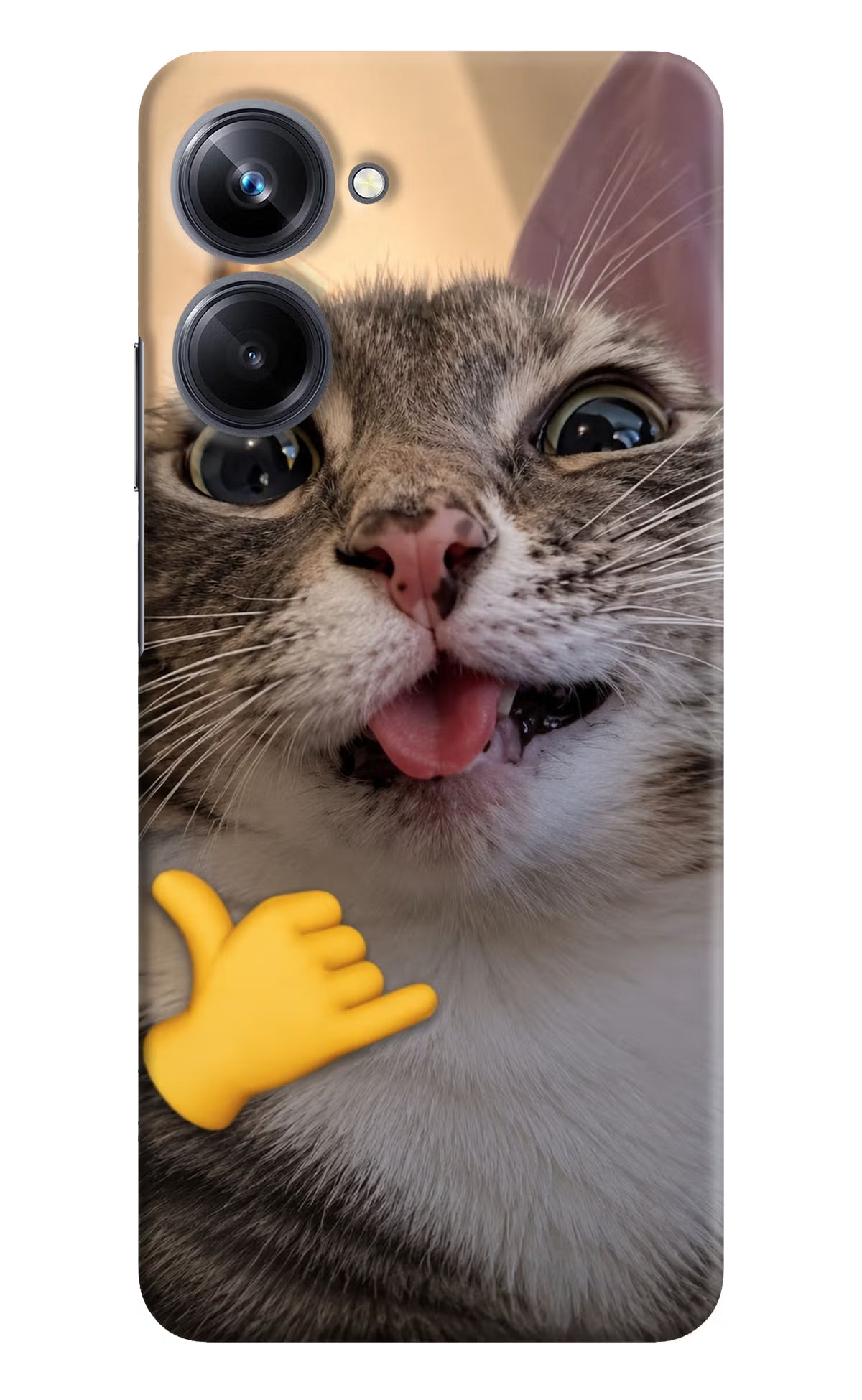 Silly Cat Call Realme 10 Pro 5G Back Cover