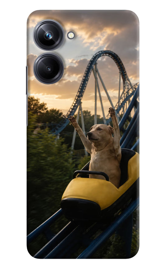Rollercoaster Dog Realme 10 Pro 5G Hard Case Back Cover by Casekaro