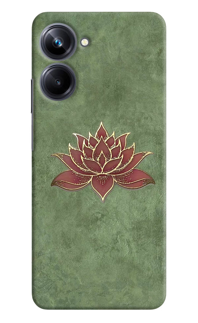 Lotus Grace Realme 10 Pro 5G Hard Case Back Cover by Casekaro