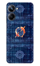 Koi Blue Realme 10 Pro 5G Back Cover