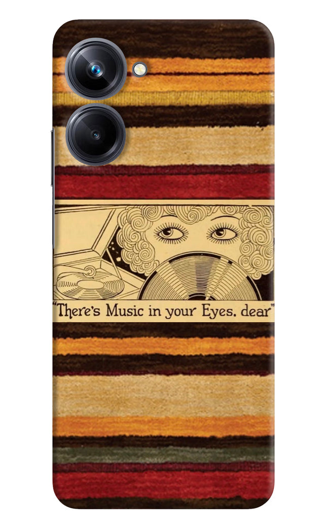Vinyl Stripes Realme 10 Pro 5G Hard Case Back Cover by Casekaro