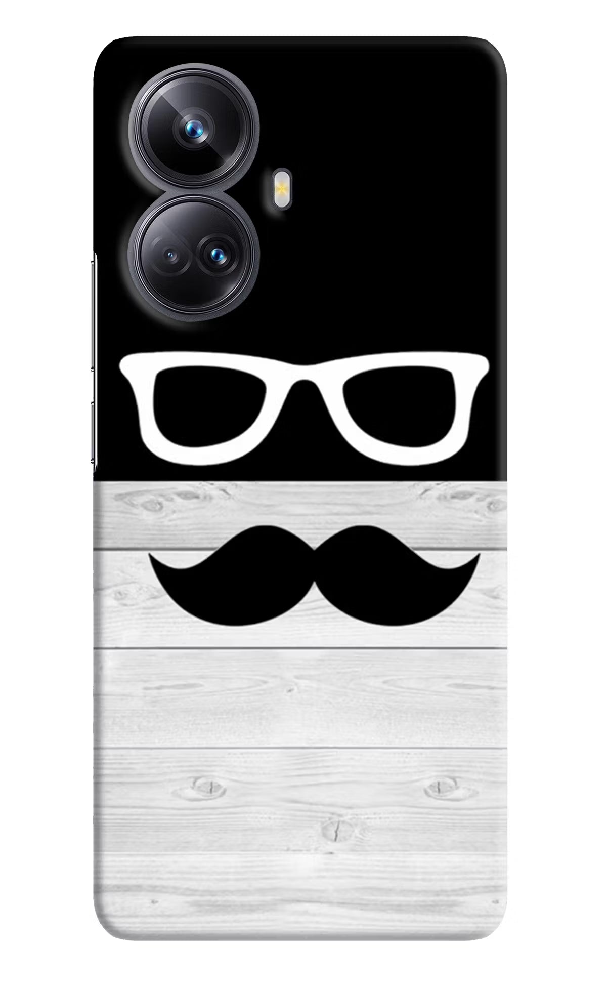 Mustache Realme 10 Pro+ 5G Hard Case Back Cover by Casekaro