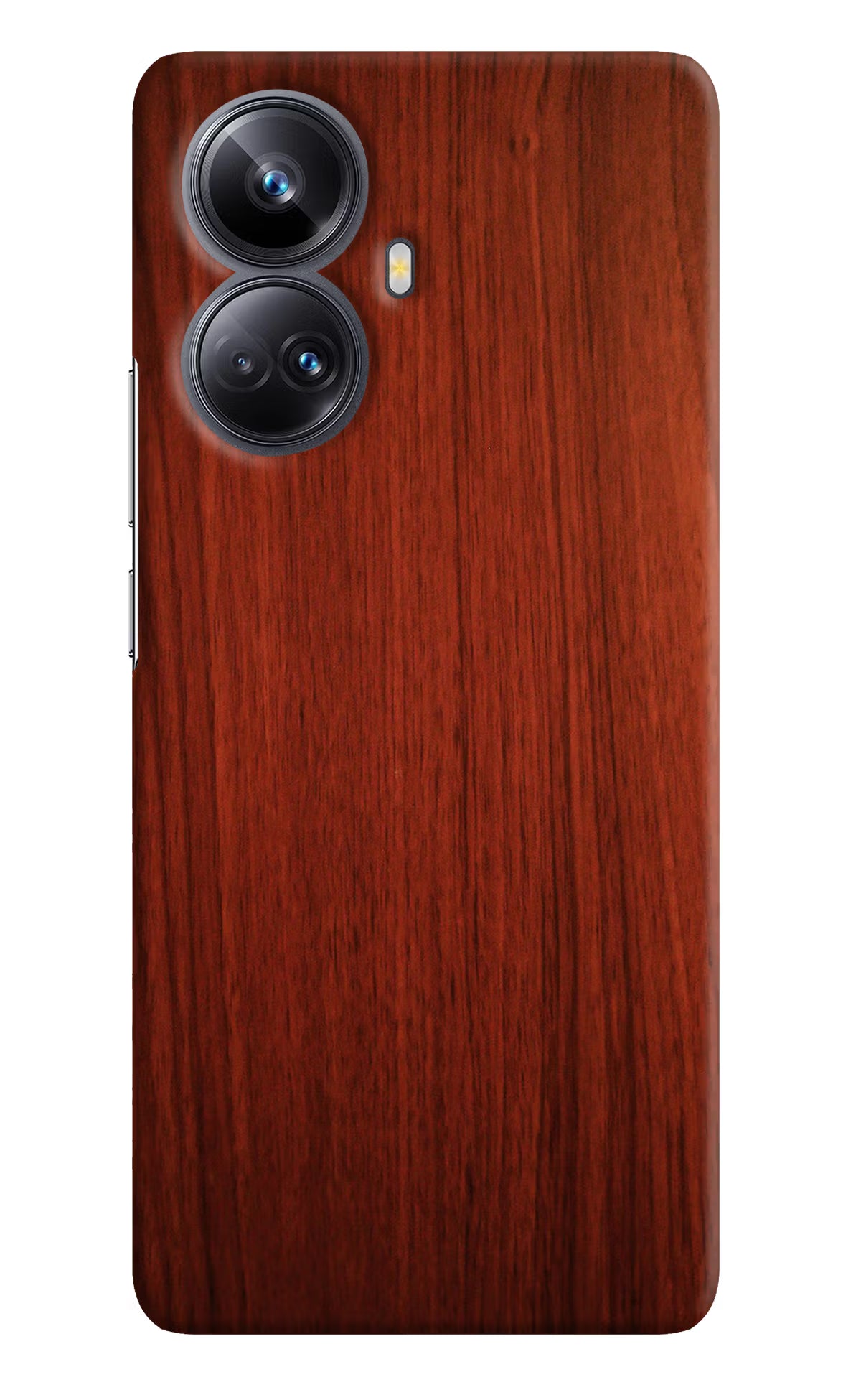 Wooden Plain Pattern Realme 10 Pro+ 5G Hard Case Back Cover by Casekaro