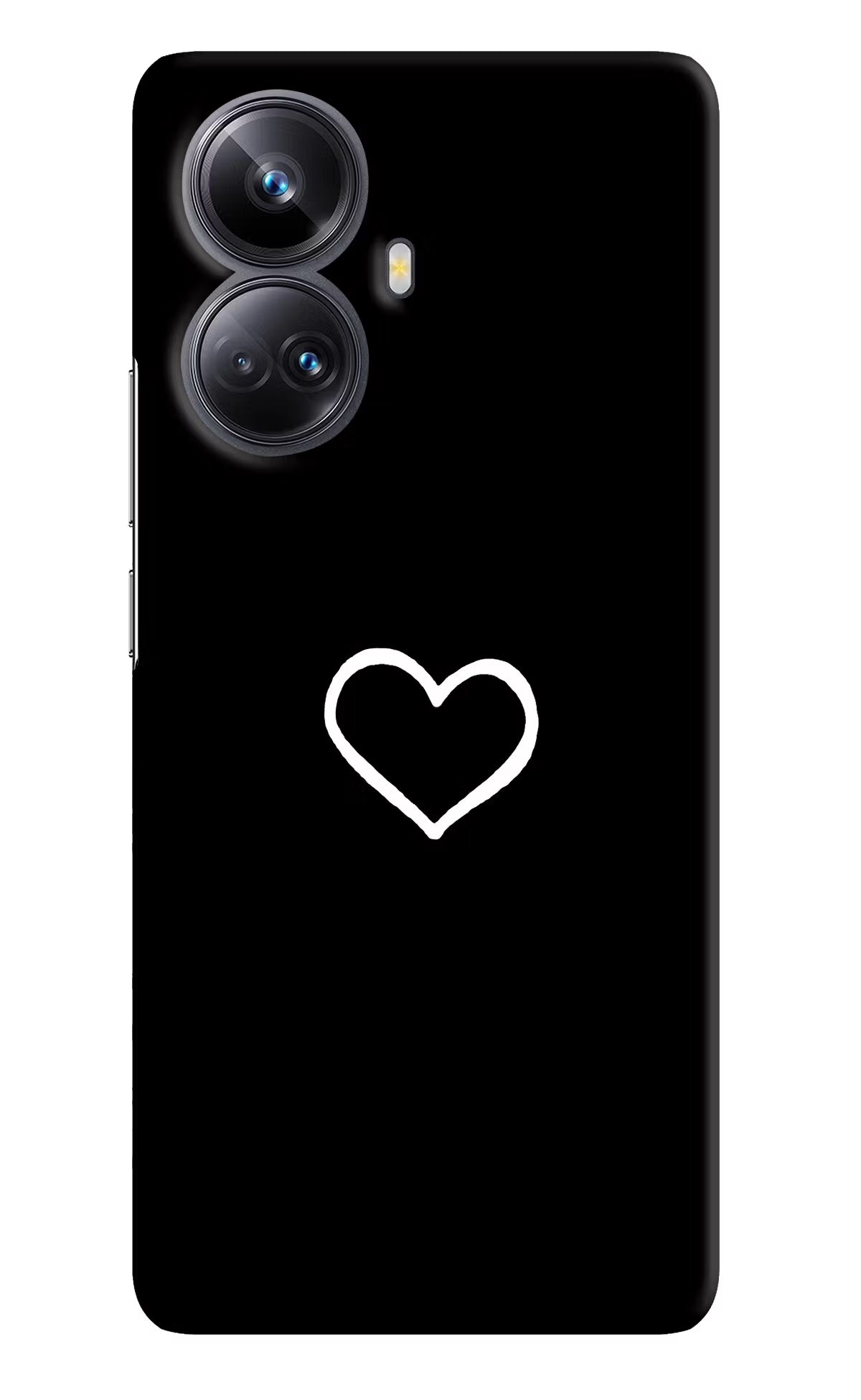 Heart Realme 10 Pro+ 5G Hard Case Back Cover by Casekaro