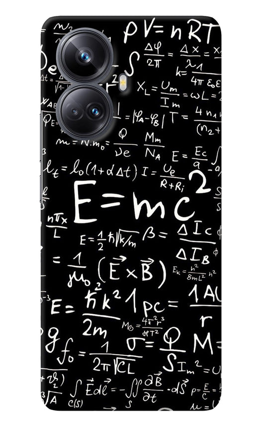 Physics Albert Einstein Formula Realme 10 Pro+ 5G Back Cover