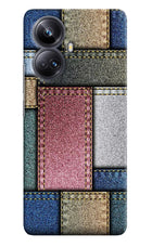 Multicolor Jeans Realme 10 Pro+ 5G Hard Case Back Cover by Casekaro