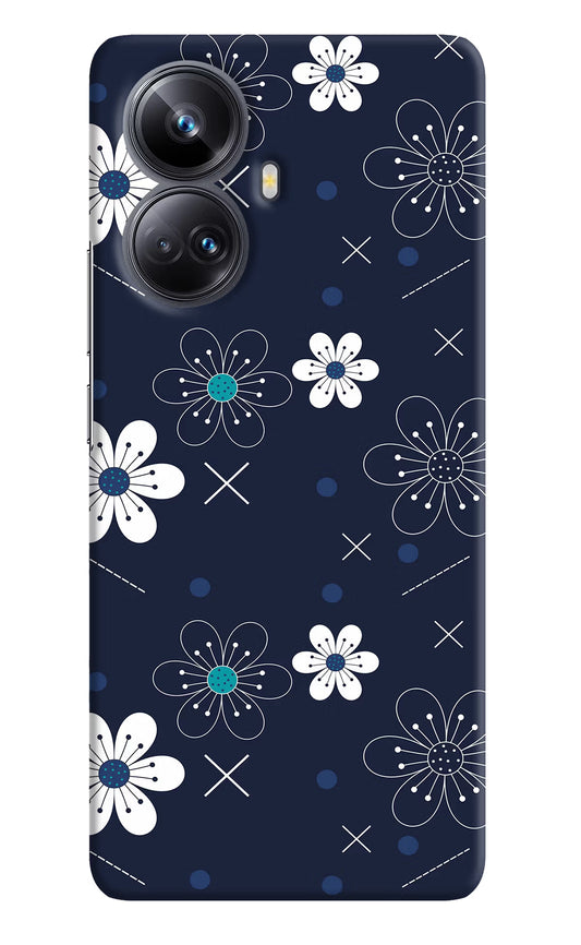 Flowers Realme 10 Pro+ 5G Hard Case Back Cover by Casekaro