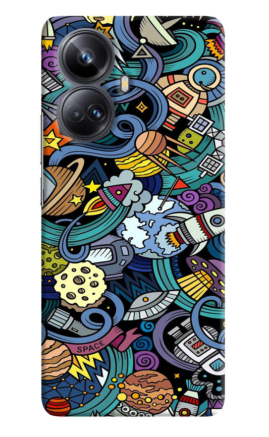 Space Abstract Realme 10 Pro+ 5G Hard Case Back Cover by Casekaro