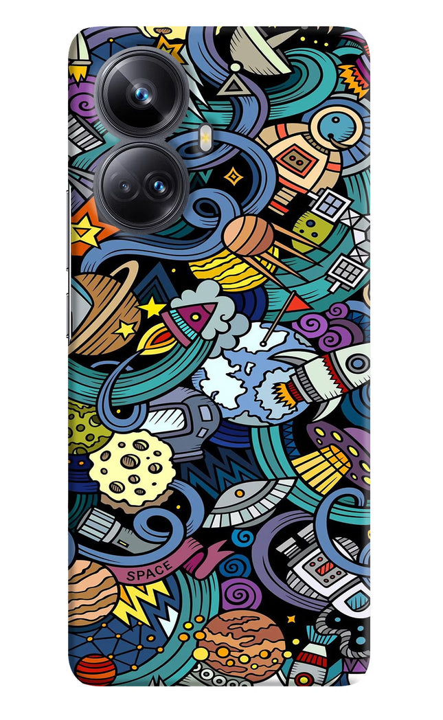 Space Abstract Realme 10 Pro+ 5G Hard Case Back Cover by Casekaro