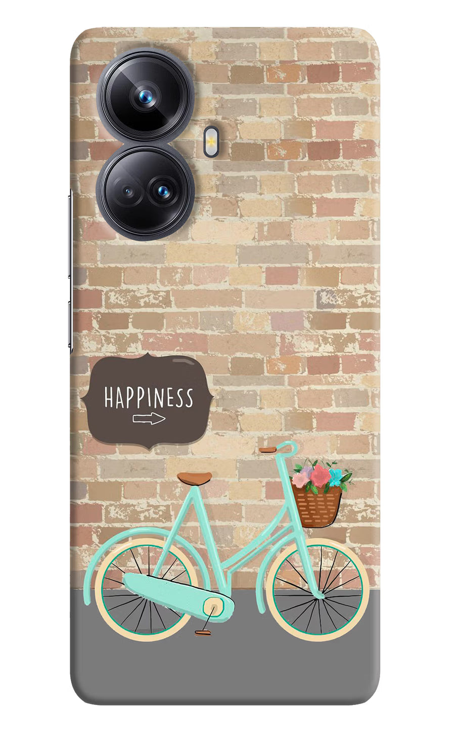 Happiness Artwork Realme 10 Pro+ 5G Back Cover, Hard case
