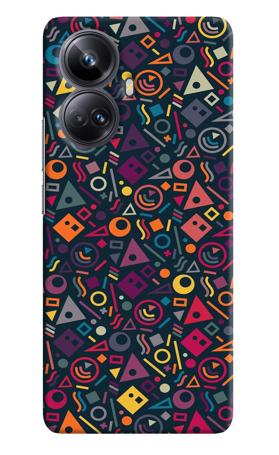Geometric Abstract Realme 10 Pro+ 5G Back Cover, Hard case