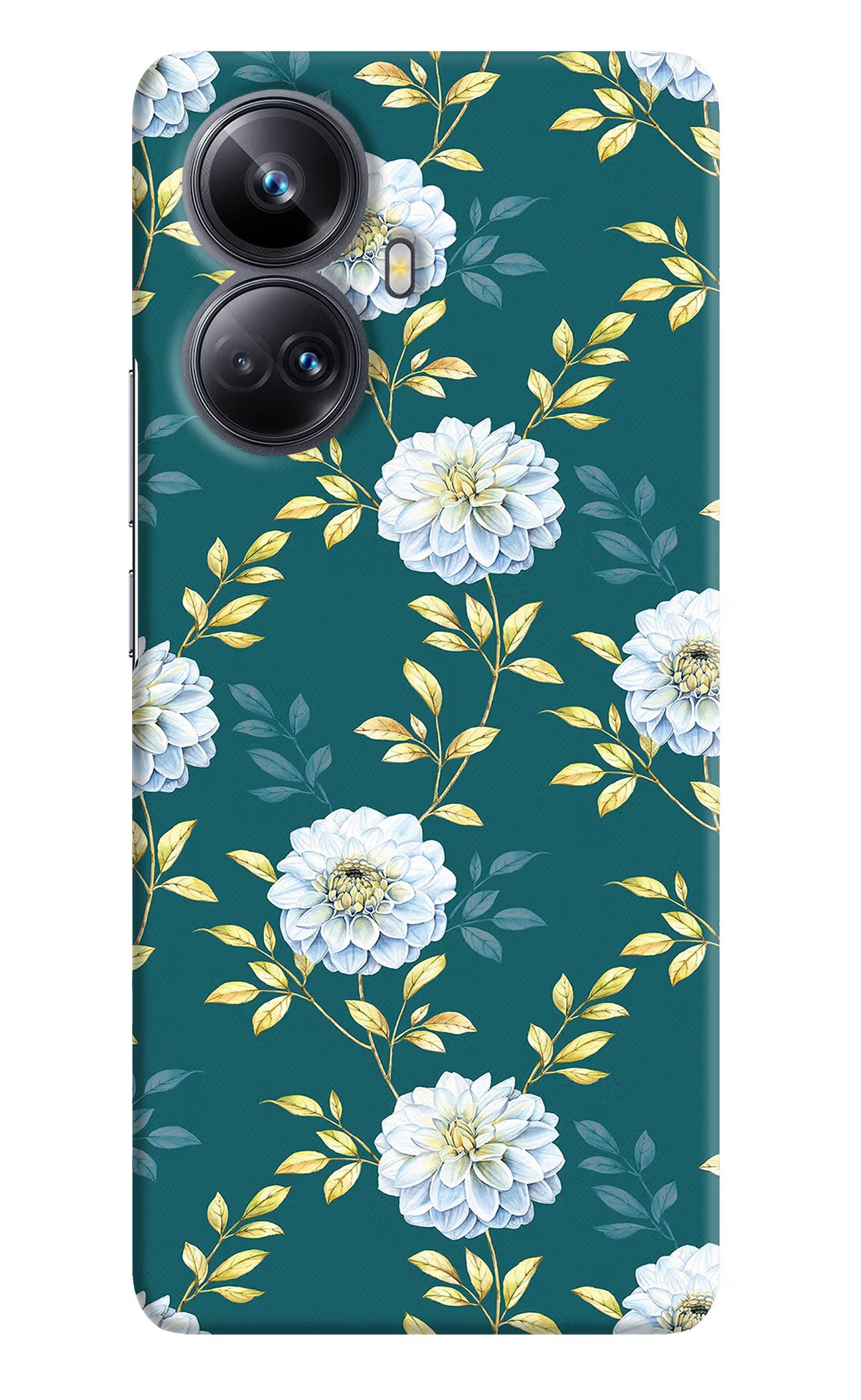 Flowers Realme 10 Pro+ 5G Hard Case Back Cover by Casekaro